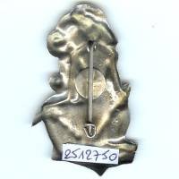Rhin et Danube (1947-49), 1° modèle, dos estampé