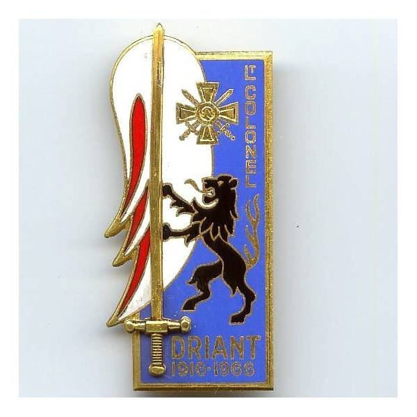 Lt-Colonel Driant (1965-67), au dos "24 juillet 1966"