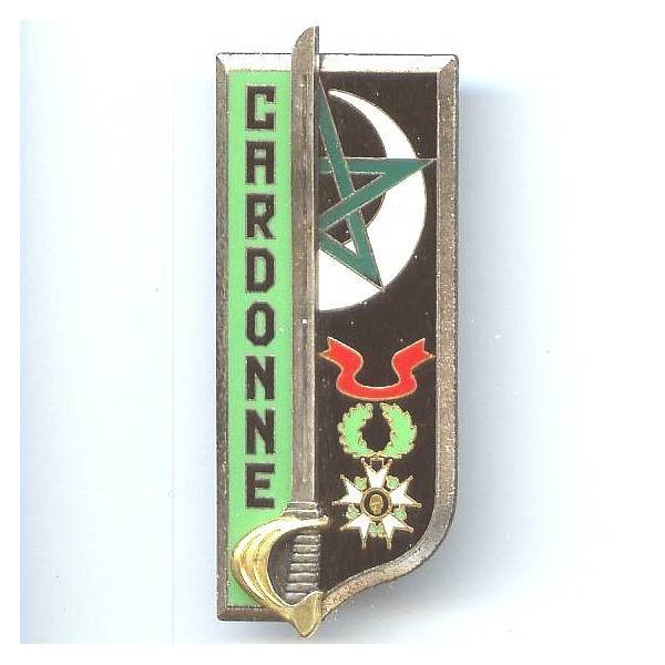 Cardonne, tirailleurs, légiond' honneur