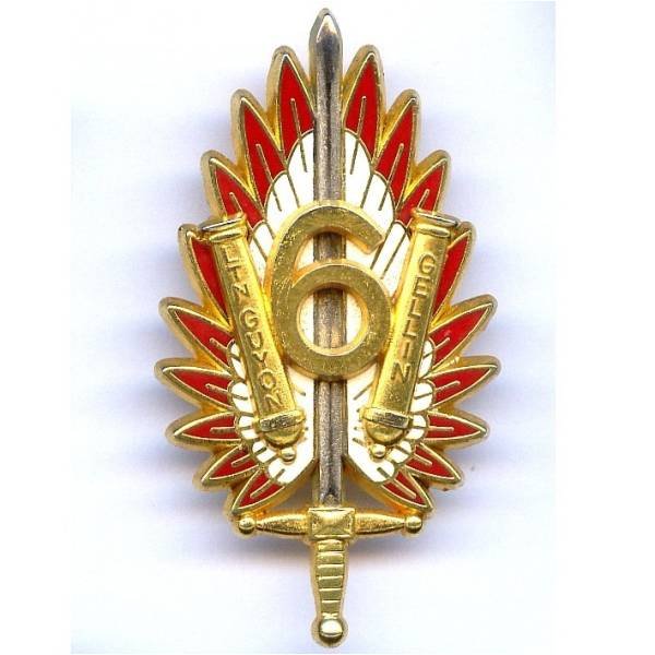 Lieutenant Guyon Gellin (EA Artillerie), au dos "EOR 006"