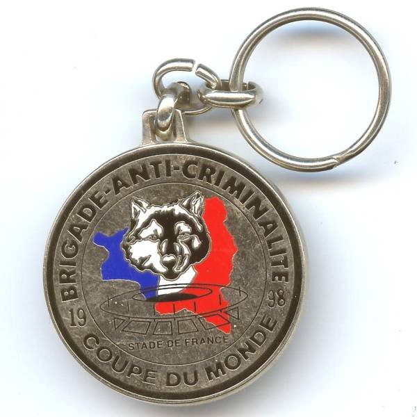 Brigade Anti Criminalité / Coupe du Monde 1998, porte-clefs