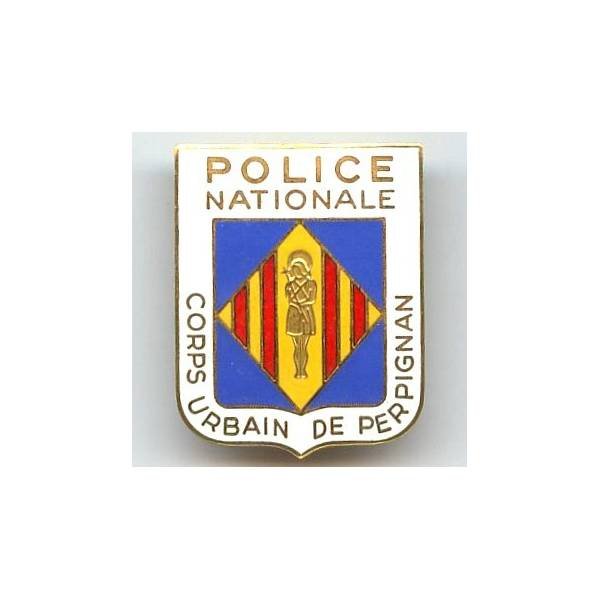 Corps Urbain de Perpignan, Police Nationale, émail