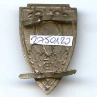 Police, RF, bonnet phrygien, insigne képi, estampé, émail