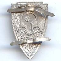 Police, RF, bonnet phrygien, insigne képi, estampé, émail