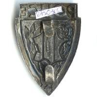 Police, RF, carte de France, insigne de casque, émail