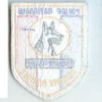 Police Nationale / Brigade Canine, 78 x 104, tissu