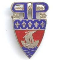 PP Paris, insigne de...