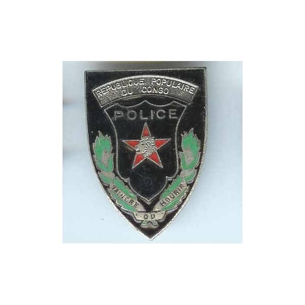 Police République Populaire du Congo, émail