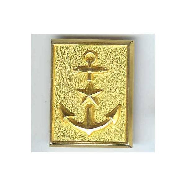 Marine Nationale, Insigne de Fonction à Responsabilité, étoile, ancre colo dans rectangle