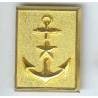 Marine Nationale, Insigne de Fonction à Responsabilité, étoile, ancre colo dans rectangle