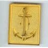 Marine Nationale, Insigne de Fonction à Responsabilité, étoile, ancre colo dans rectangle