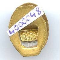 L.M.G., insigne boutonnière, émail, 15 mm, attache à patin