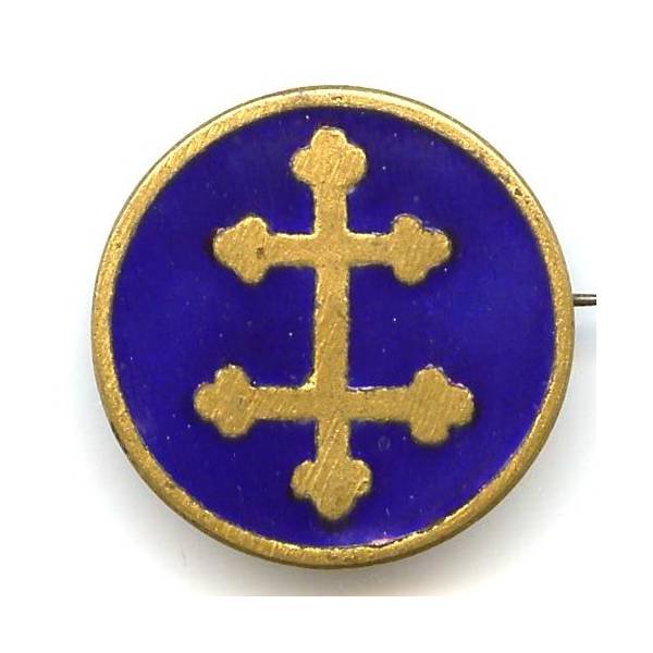 Croix de Lorraine tréflée, d 28