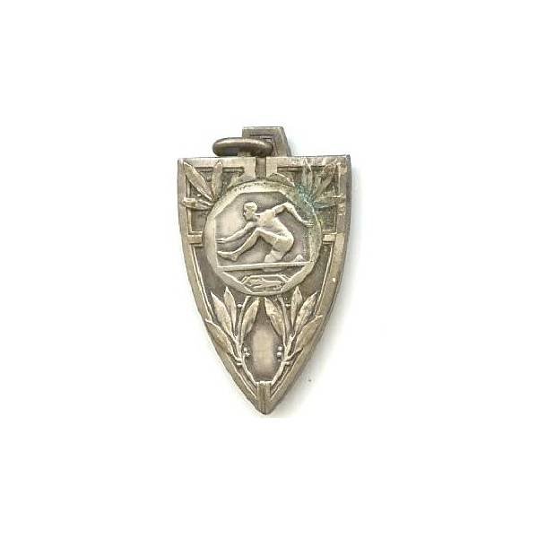 Pendentif Education Phyique , sauteur en hauteur