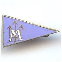 Club Méditerranée , Ecole de Voile, triangle, 23 mm