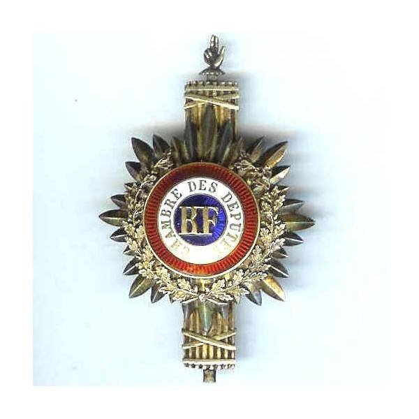 Cambre des Députés, vermeil