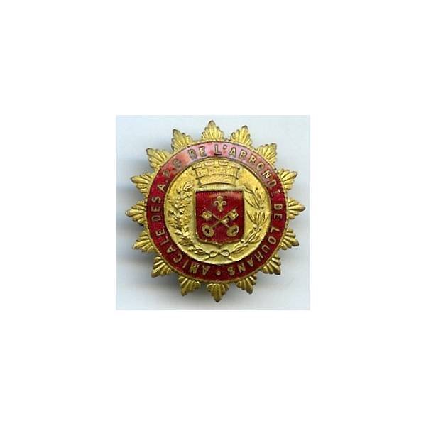 Amicale des A.P.G. de l' Arrondt de Louhans, émail