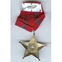 Viet-Nam, médaille en aluminium peint