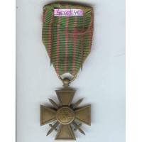 Croix de Guerre 1914-1917, 1 palme, 1 étoile