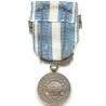 Médaille Coloniale , bronze argenté, barrette Extêm