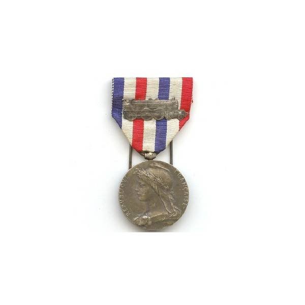 Médaille d' Honneur des Chemins de Fer, en argent, attribuée