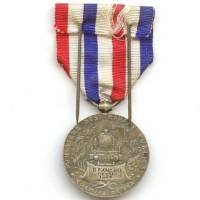 Médaille d' Honneur des Chemins de Fer, en argent, attribuée