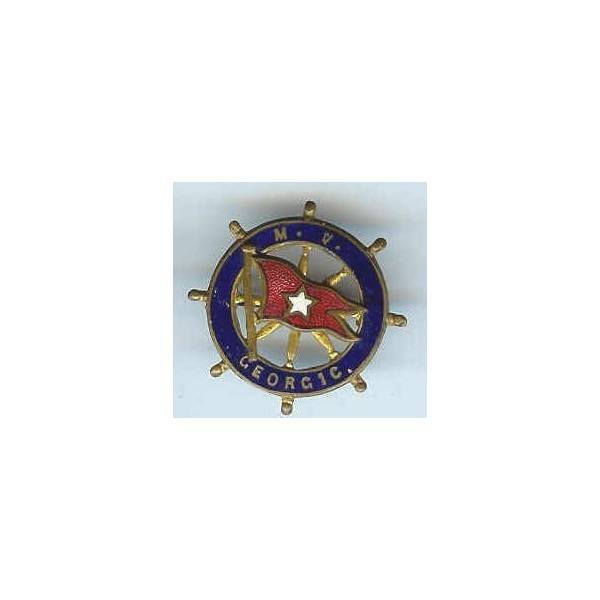 M. V. Georgic, émail grand feu, d 25