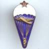URSS , insigne parachutiste, émail, attache molette