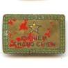 Vietnam, Insigne Viet Minh, 36 mm, épingle dans tube, peint