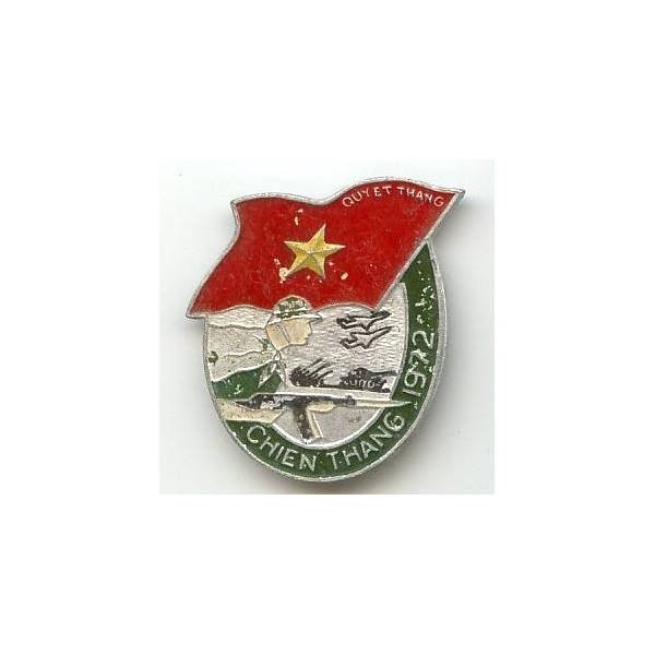 Vietnam, Chien Thang 1972, alu peint, manques peinture