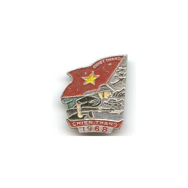 Vietnam, Chien Thang 1968, aluminum peint