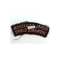 Titre d' Epaule Canada (authentique) , Ordnance Corps