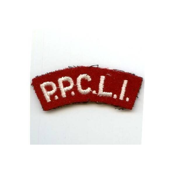 Titre d' Epaule Canada (authentique) , PPCLI