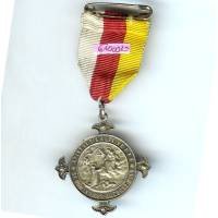 Pèlerinage du Rosaire à Notre-Dame de Lourdes, médaille