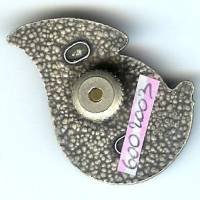 FDCMM, tête de chevreuil dans cor, attache à molette