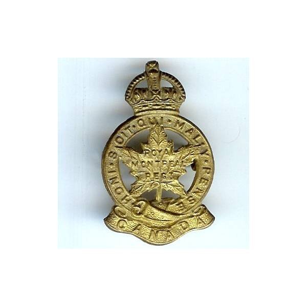 The Royal Montréal Régiment Canada