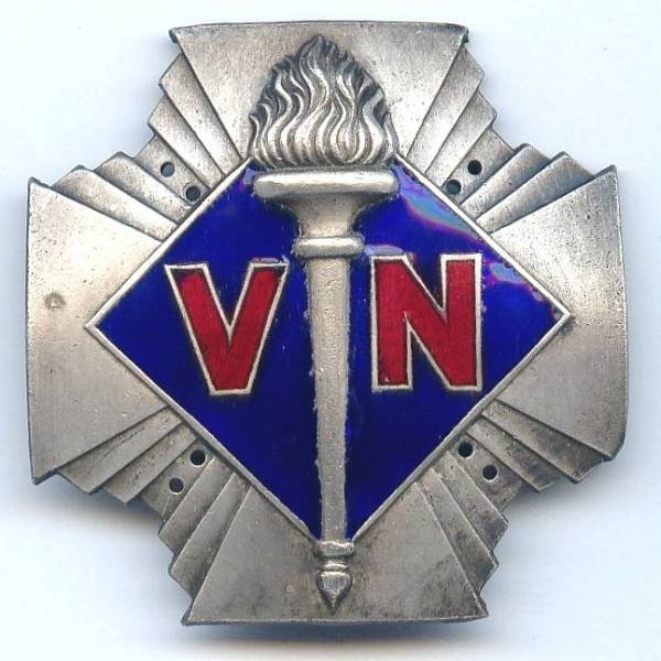 Volontaires Nationnaux, 50x50, à coudre sur brassard