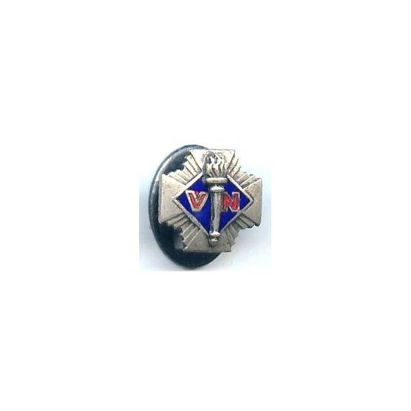Volontaires Nationnaux, miniature 12x12, attache boutonnière