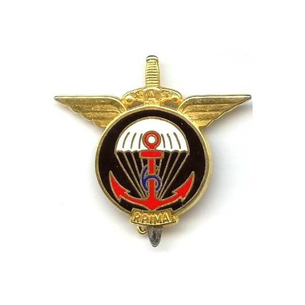 6° Régiment Parachutiste d'Infanterie de Marine , grand A, tirage 1990