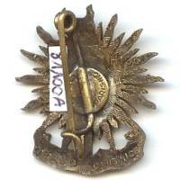 2° Rgt de Cuirassiers, heaume de profil