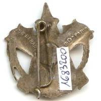 26° Régiment d'Infanterie , gros boléro lisse, D Ber en arc