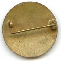 168° Régiment d'Infanterie , émail, 168 sur bordure tricolore bleu blanc rouge, 26 mm, loup noir