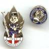 2 pin's Gendarmerie "1992"