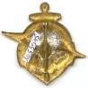 15° Rgt de Tirailleurs Sénégalais , ancre et phoenix dorés, attache remplacée