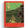 257° Compagnie de Supplétifs Militaires  (2 / 3° REI, 1 / 6° RTA) , boléro oblong, retirage 75