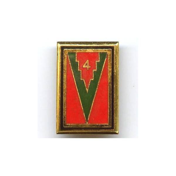 4° Division d' Infanterie, résine, gros boléro rond