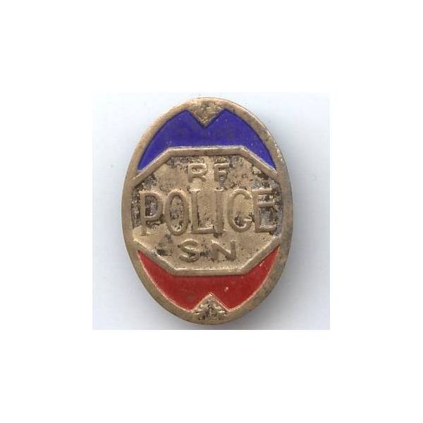 Sureté Nationale, RF Police, peint, à nettoyer