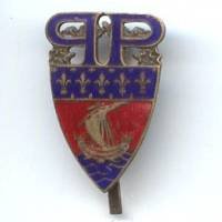 PP Paris, insigne de...