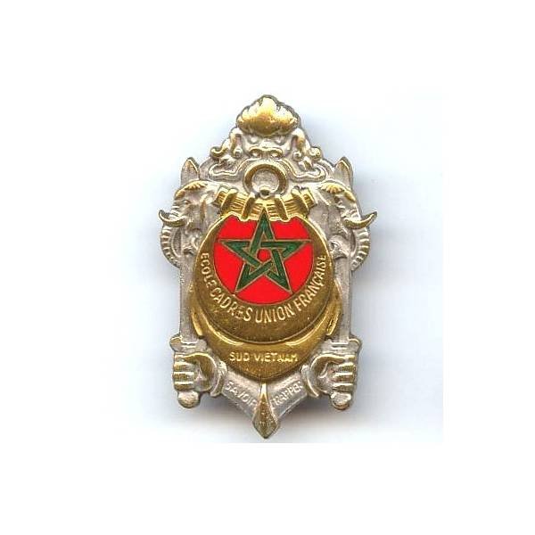 Ecole des Cadres Union Française du Sud-Vietnam , dragons, éléphants