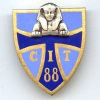 CIT 88, émail, dos lisse...